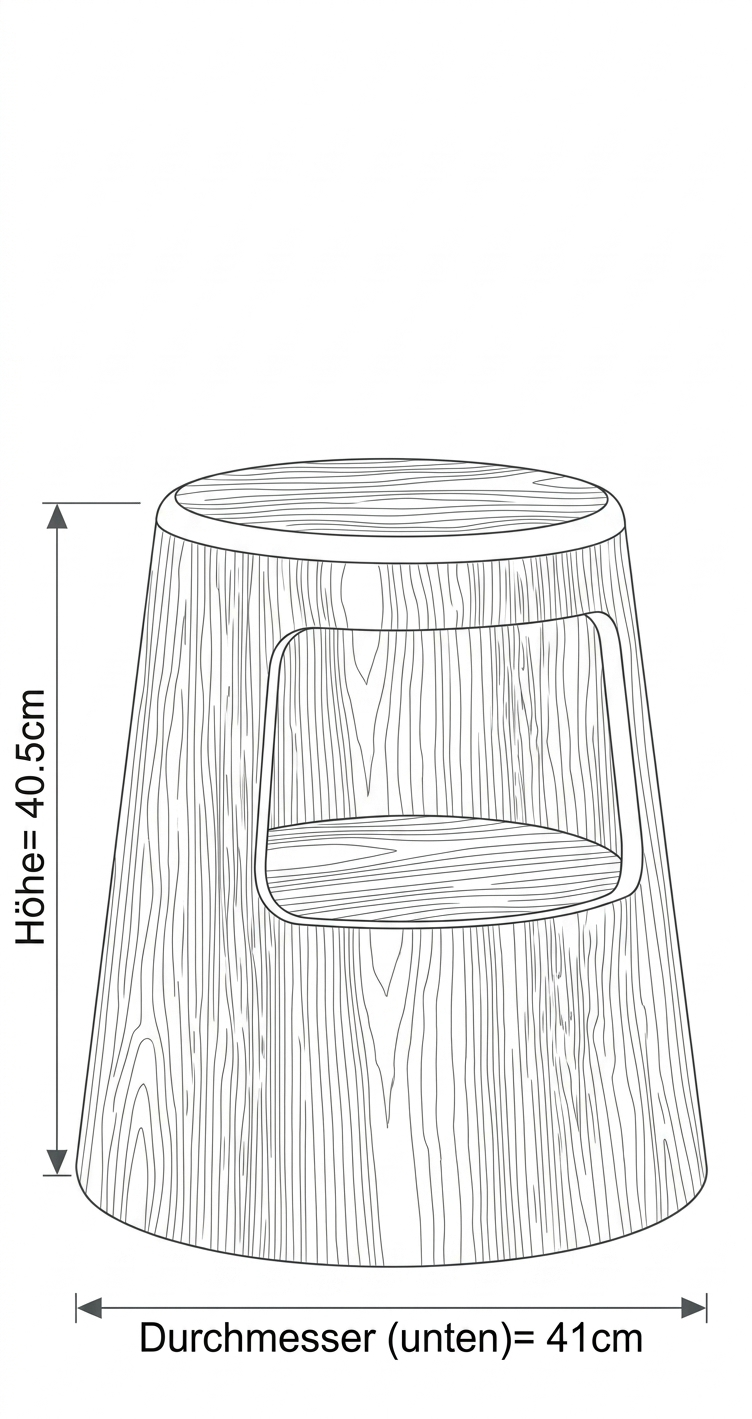 WOODSTEP - Tritt/Hocker