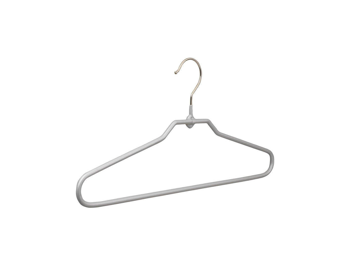 Rutschfester Metall-Kleiderbügel 840er (Schmal & Platzsparend)