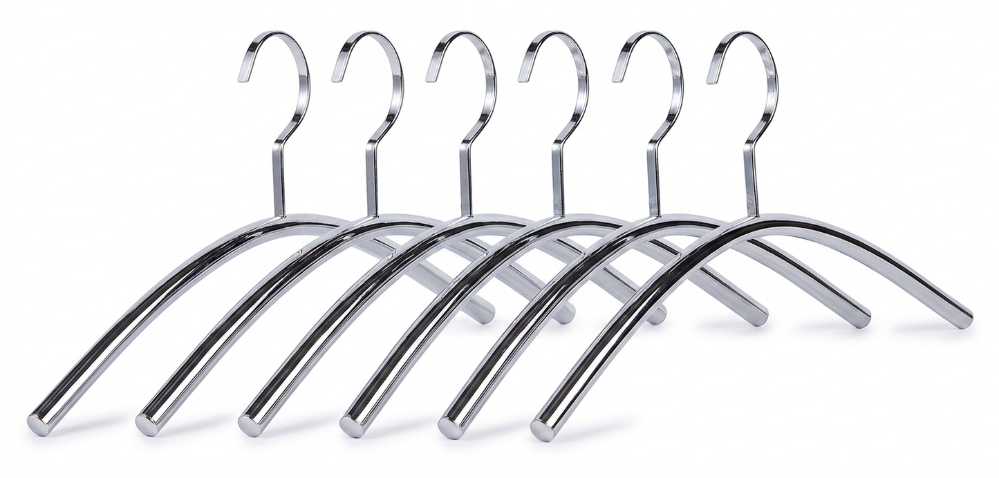 Design Metallbügel PIATTO (6er-Set & Einzeln)
