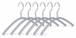 Design Metallbügel PIATTO (6er-Set & Einzeln)