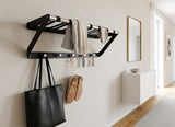 VENICE Wandgarderobe Stahl im Eingangsbereich-Ambiente