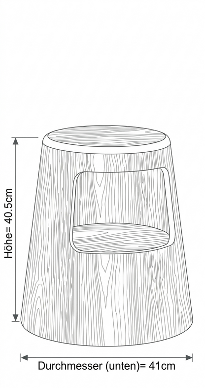 WOODSTEP - Tritt/Hocker